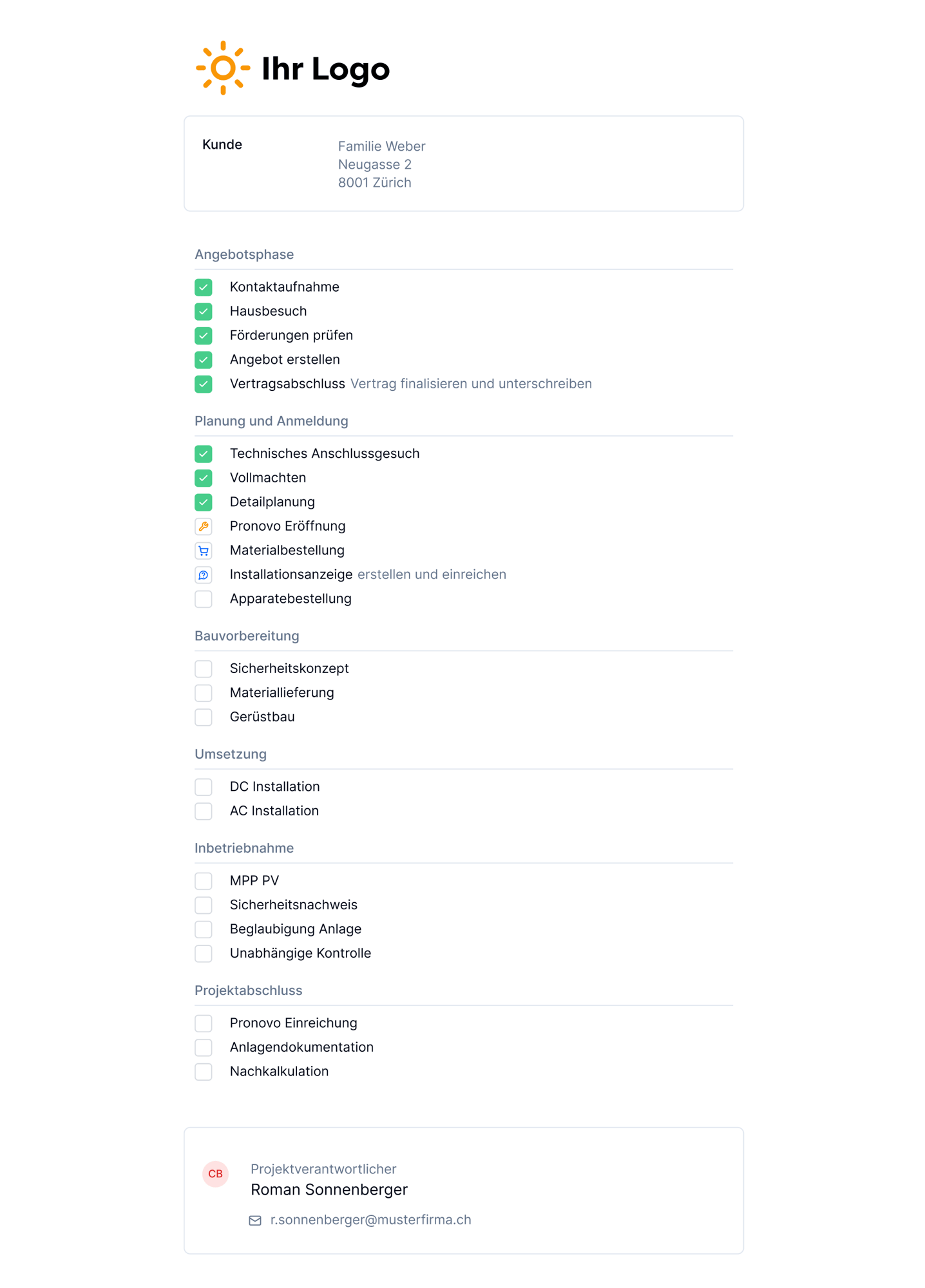 Customer communication 2