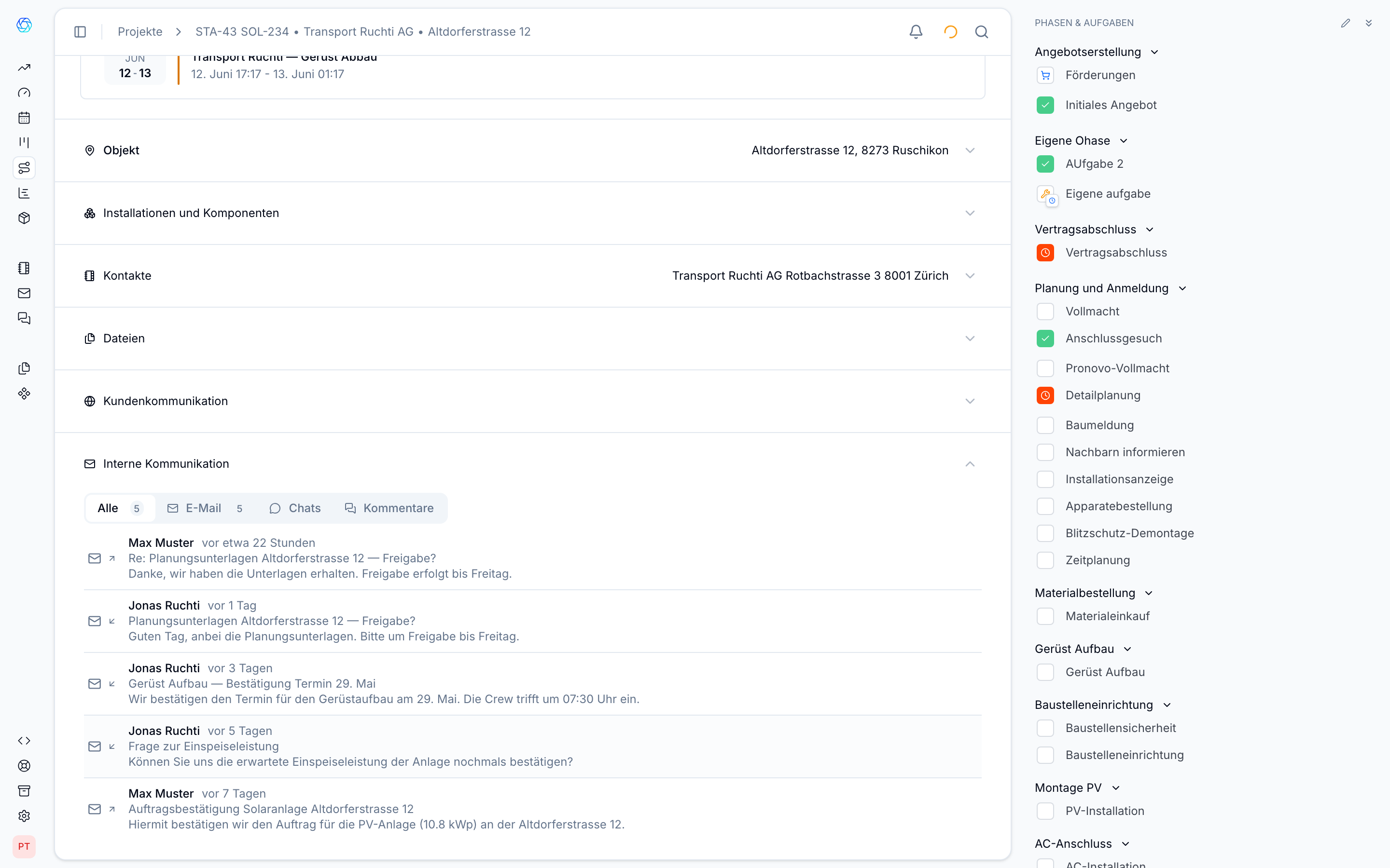 Kommunikations-Hub