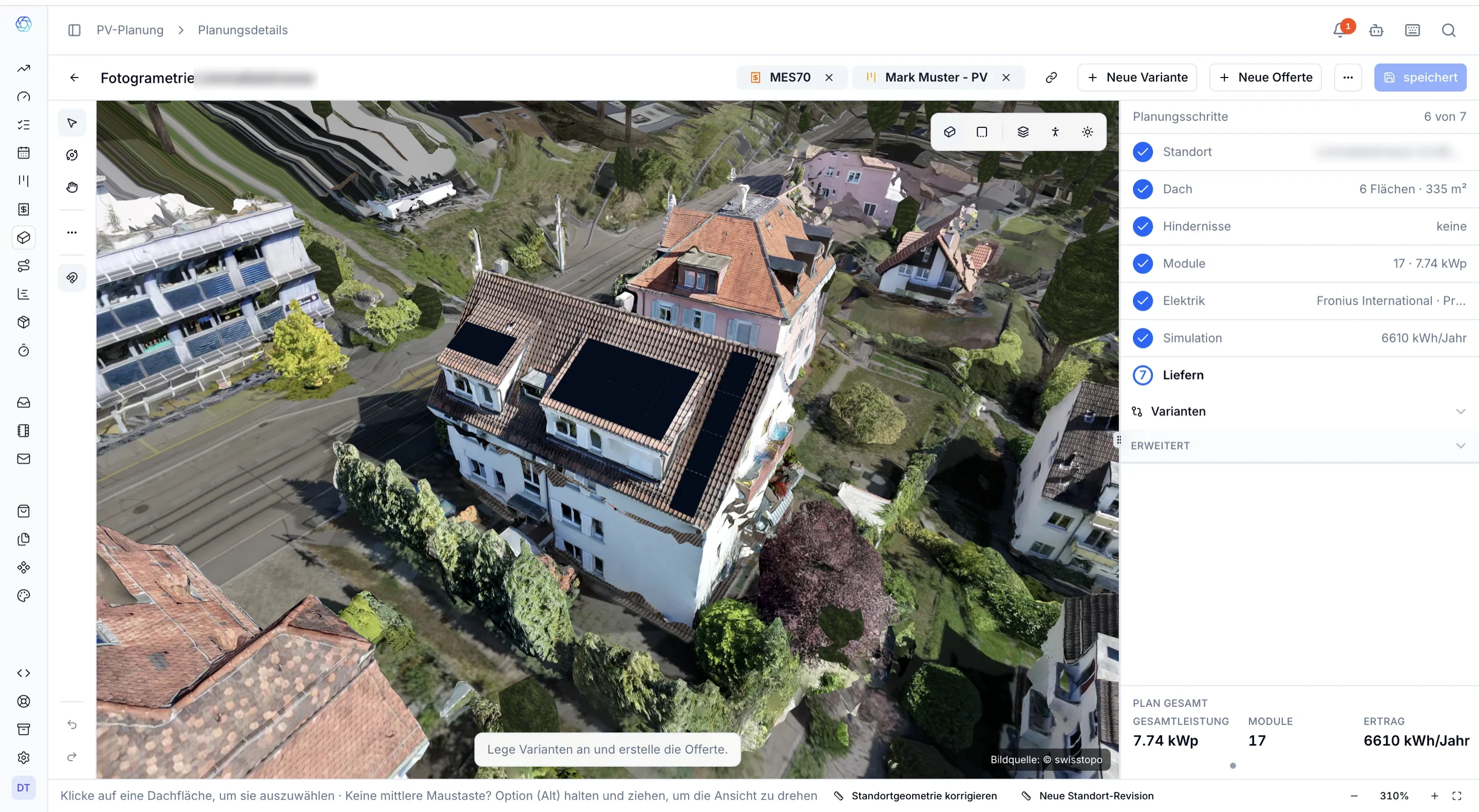 3D-Planung mit oder ohne Drohnenfotos