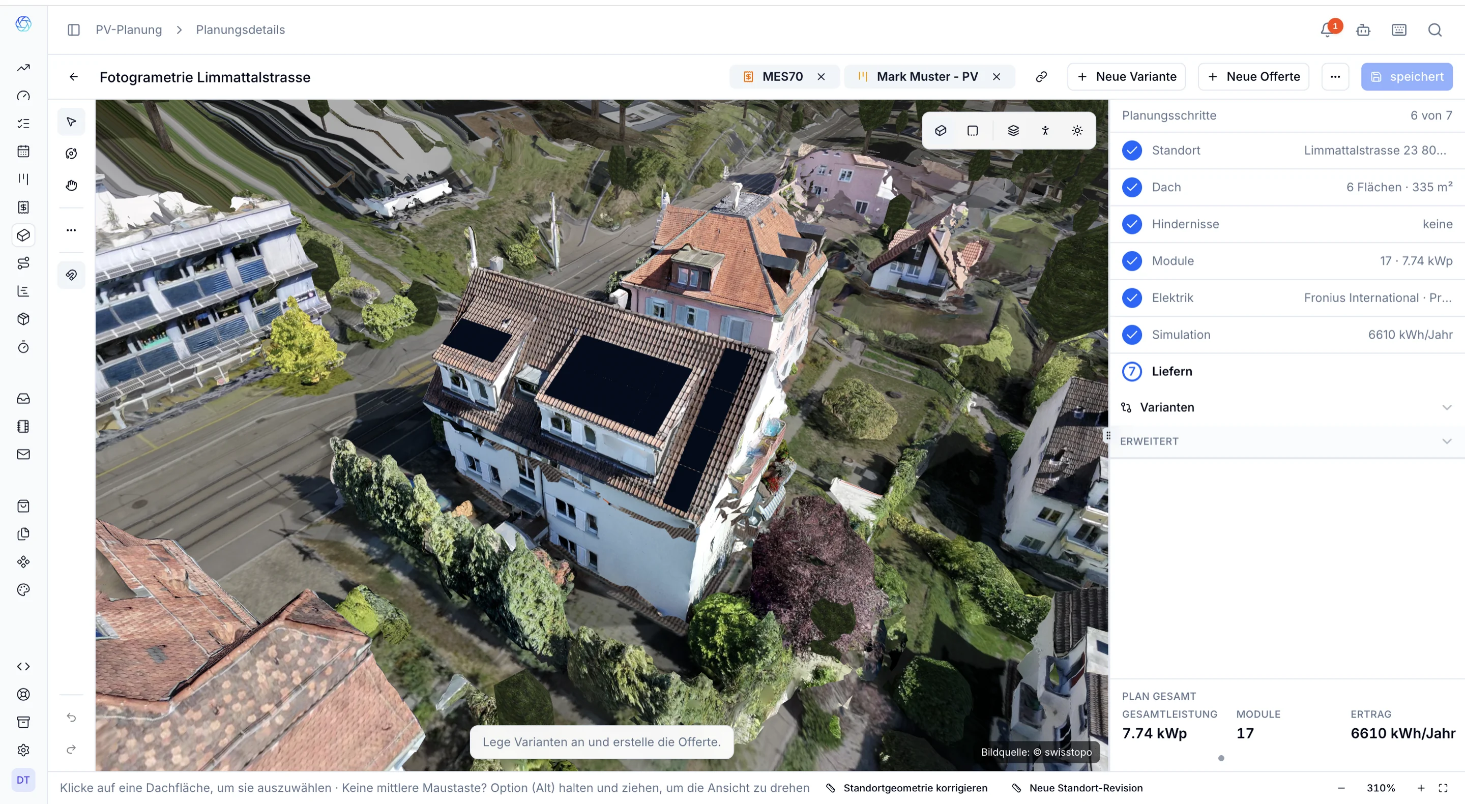 3D-Planung mit oder ohne Drohnenfotos