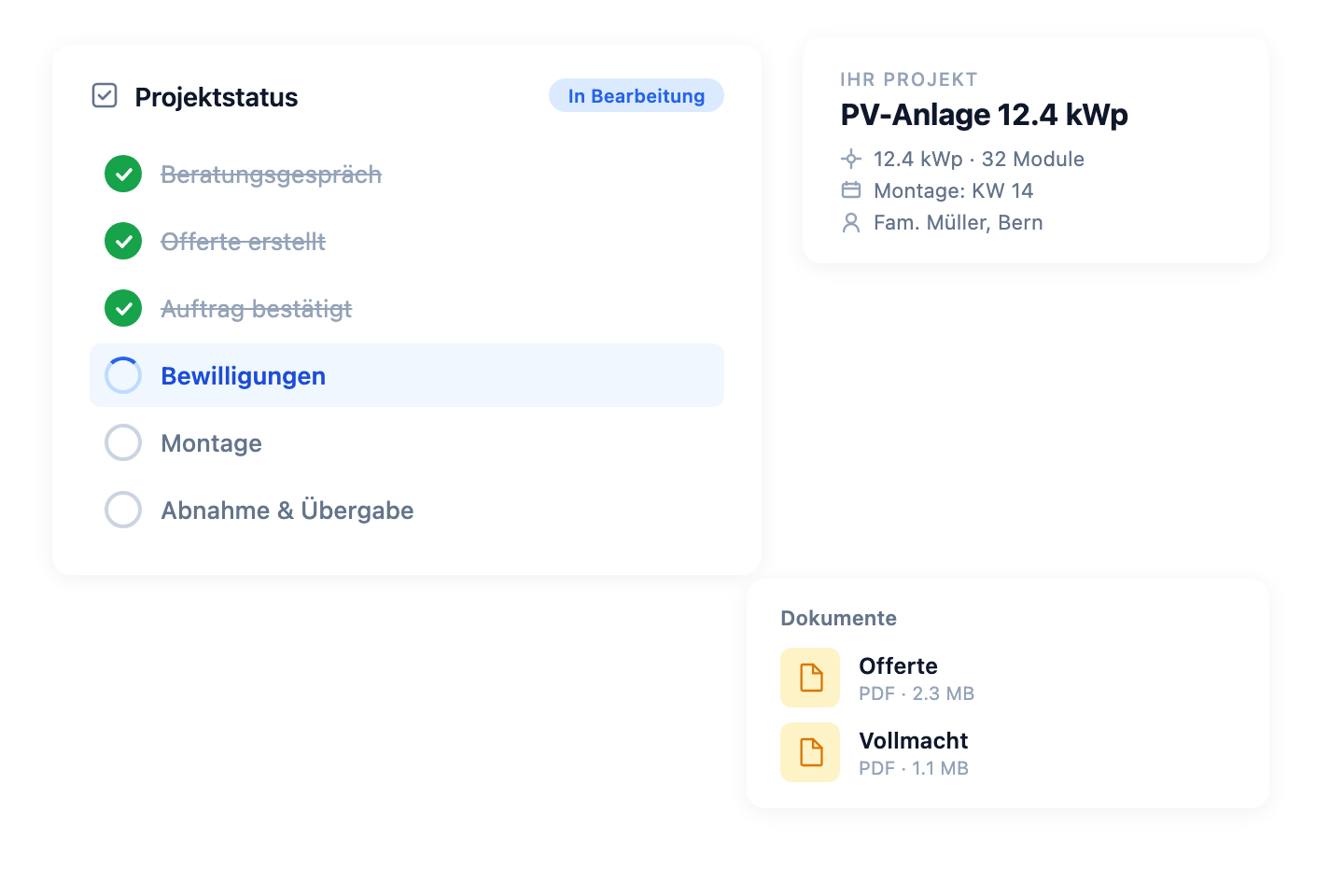 Automatische Kunden-Updates