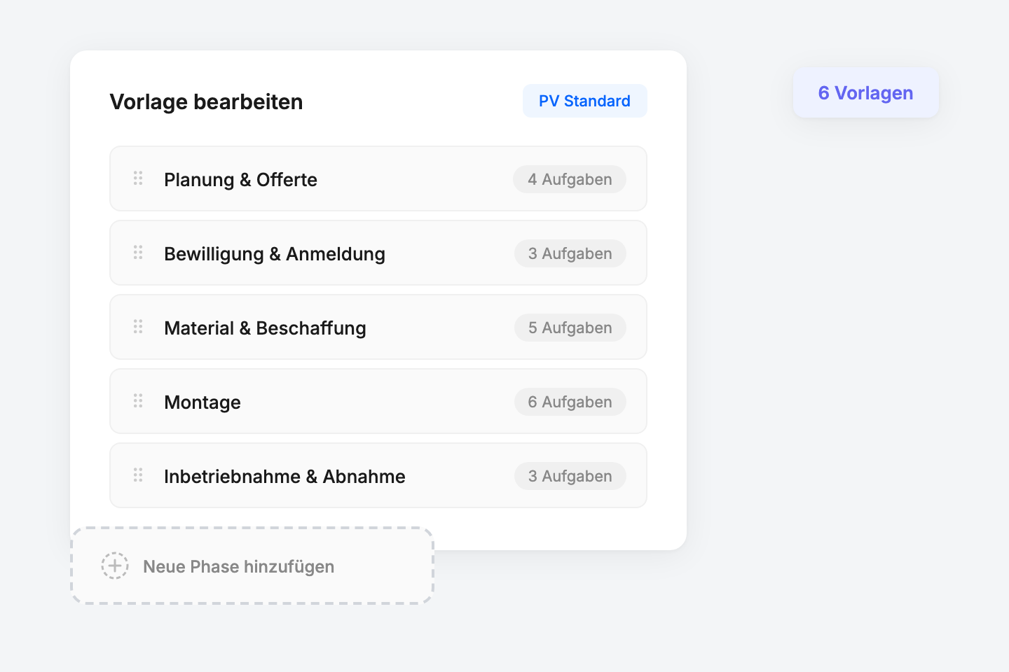 Flexible Projektabläufe mit klarer Übersicht